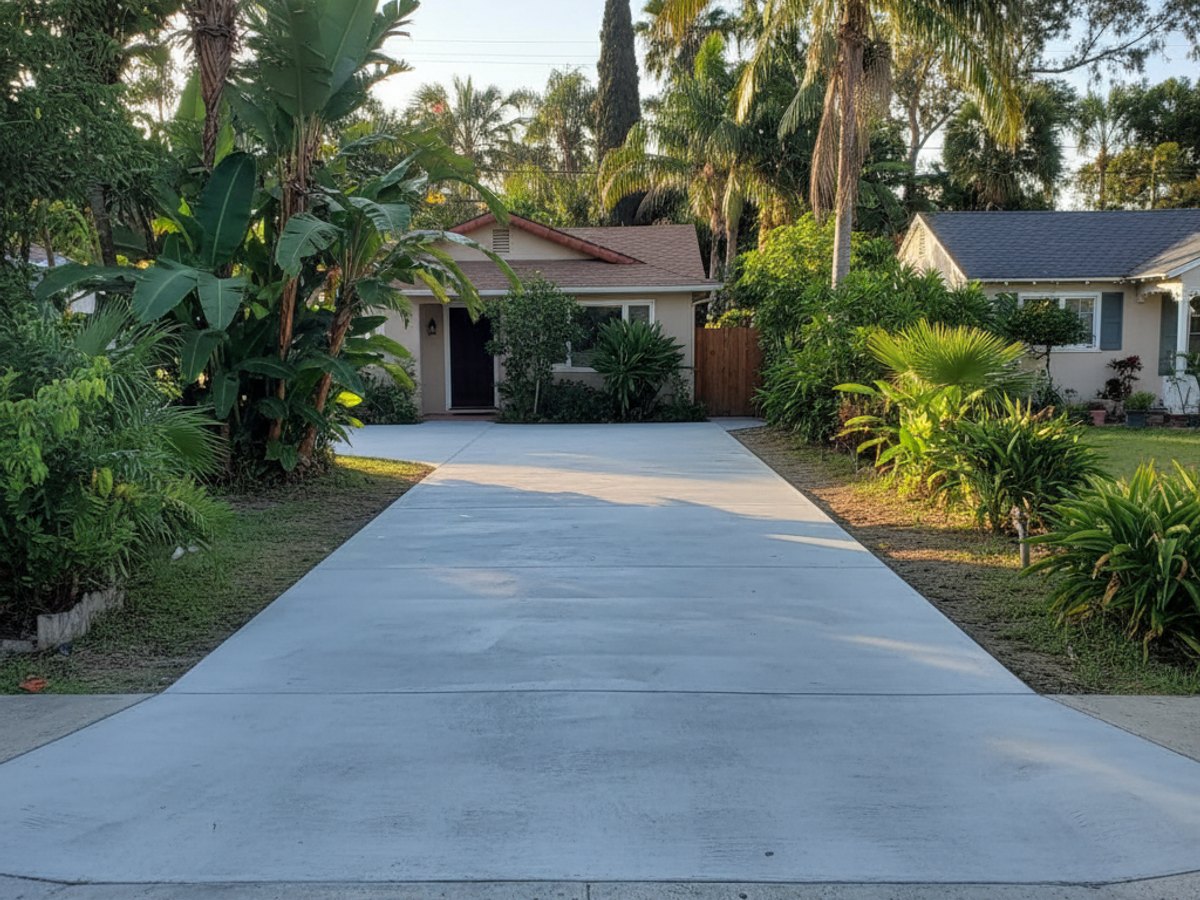 Infinite Concrete Solutions crew at work on a home in Shreveport, LA